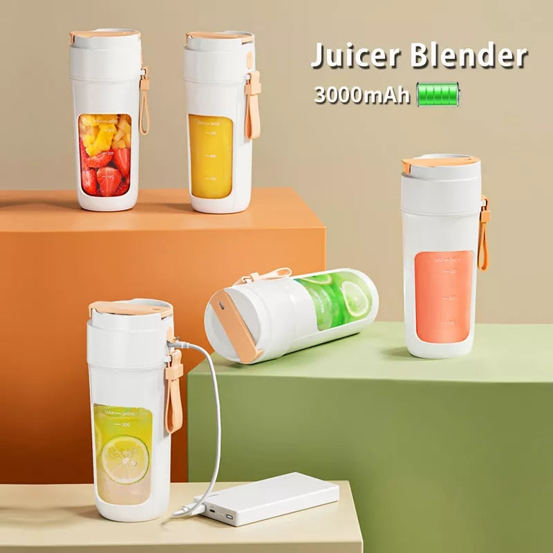 Portable Blender with Straw