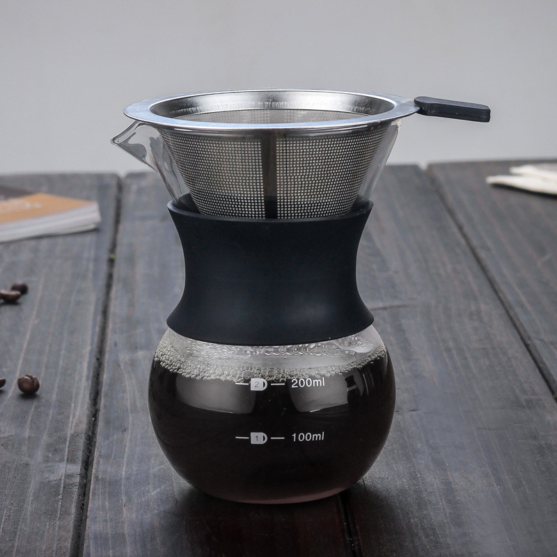High Temperature Resistant Glass Coffee Pot