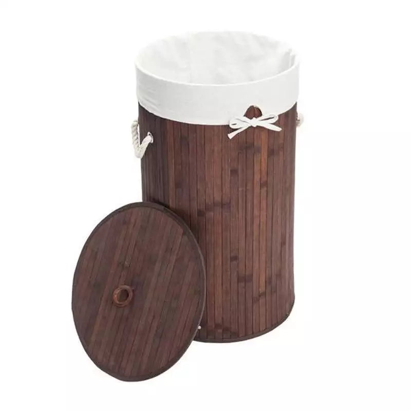 Laundry Basket Barrel Type with Cover