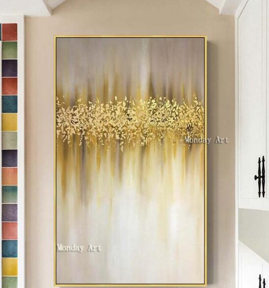 Hand painted Modern Abstract Canvas Oil Paintings