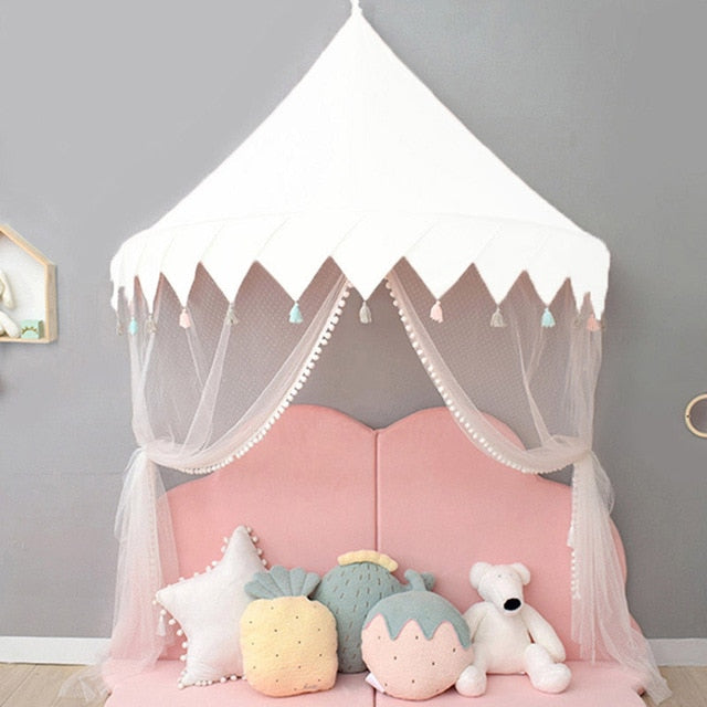 Kids Play Princess Castle Play Canopy Tent Children