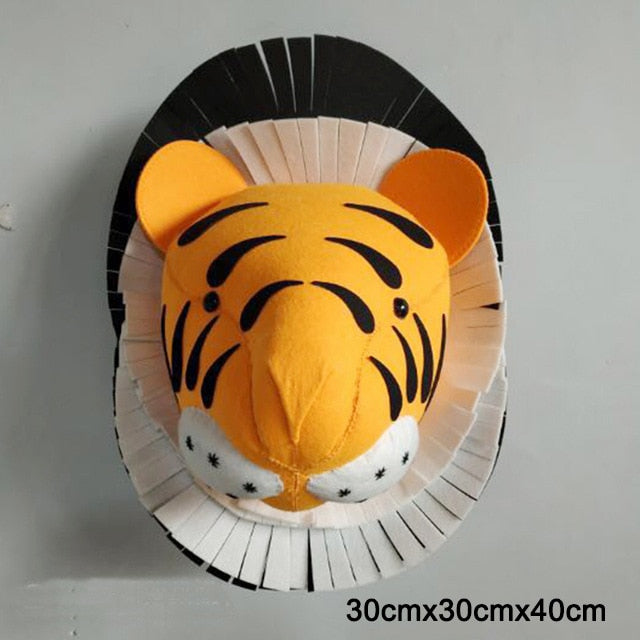 Handmade Animal Head Nursery Decor