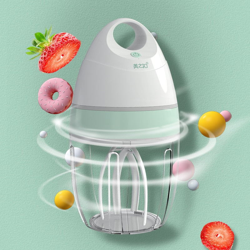 Batidora automática de masa para hornear pasteles y alimentos en crema, batidora de alimentos, batidora de mano eléctrica multifuncional, batidora de huevos