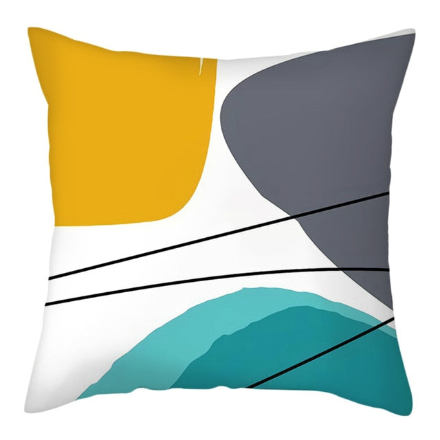 Cute Pattern Style Pillow Cover for Home