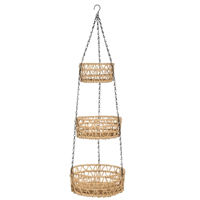 3-Tier Hanging Fruit Basket