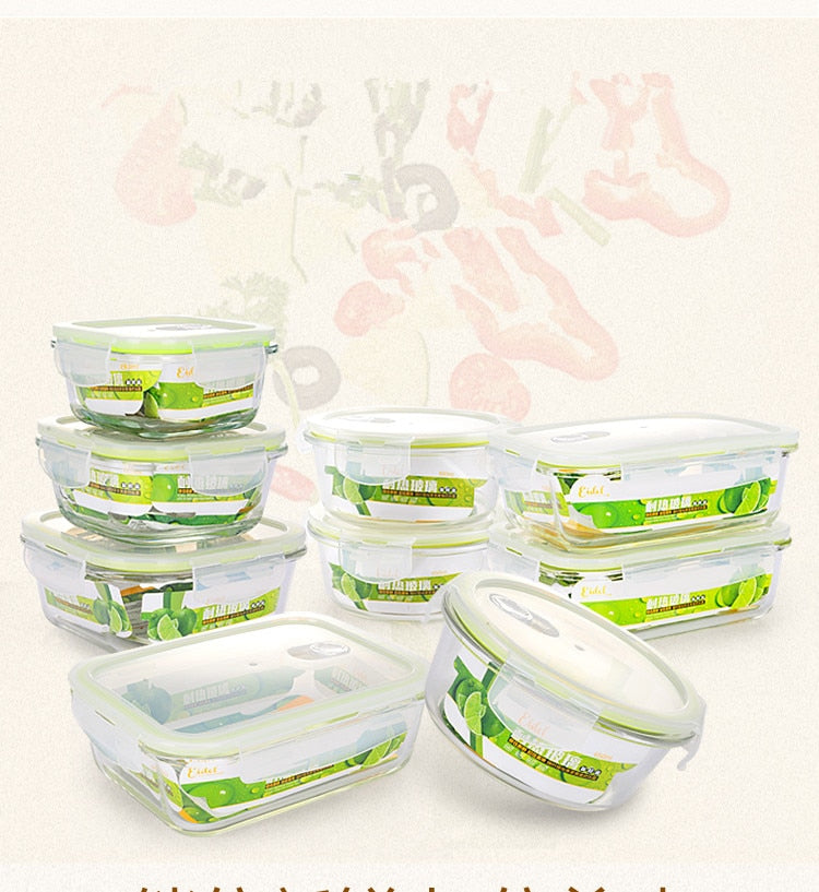 Borosilicate Glass Food Container