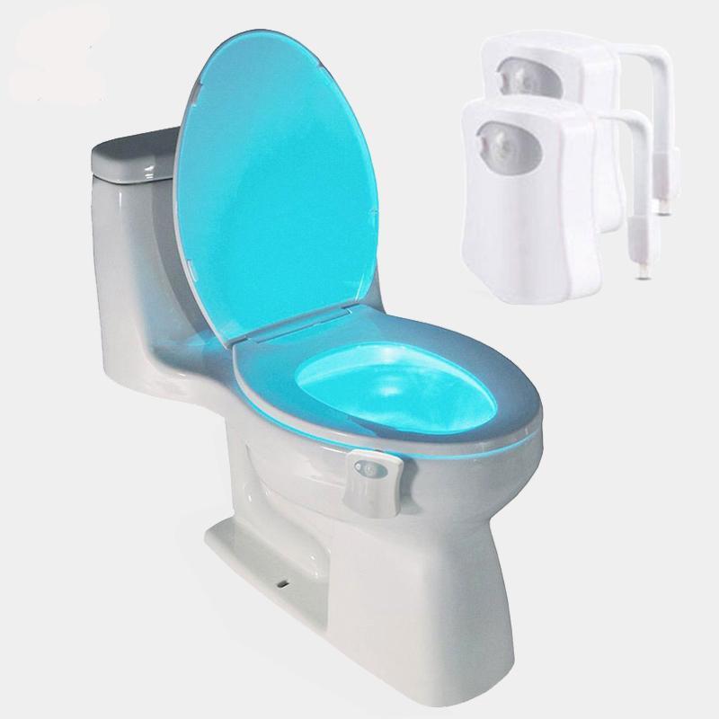 Toilet Seat LED Light Human Motion Sensor Automatic LED Lamp