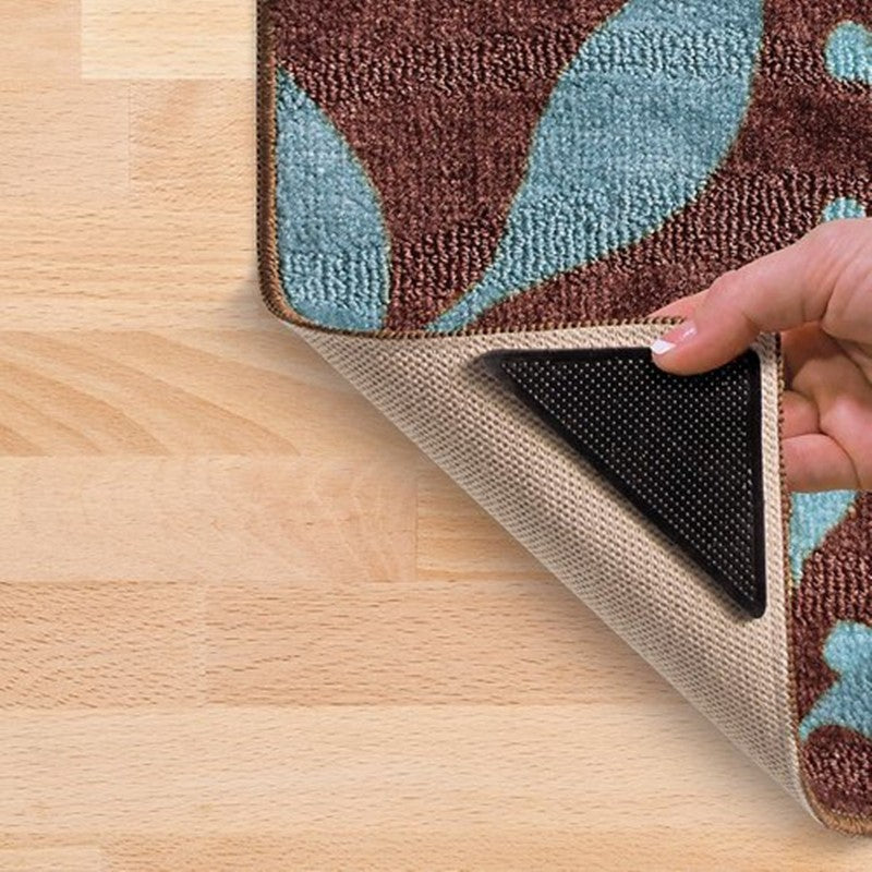 4 piezas / juego de pinzas para alfombras reutilizables